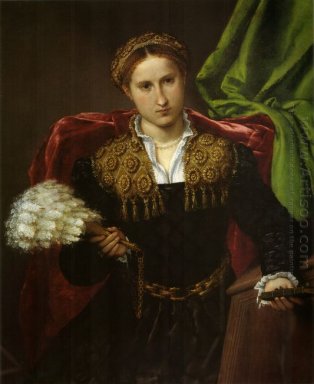 Portrait Of Laura Da Pola Istri Of Febo Da Brescia