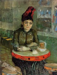 Kvinna i Café Tambourin 1887
