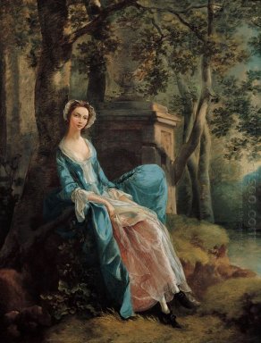 Retrato de uma mulher possivelmente Of A família de Lloyd