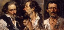 Tre Studi di Testa 1887