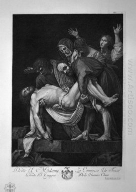 La deposición de Miguel Ángel DA Caravaggio