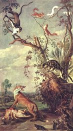 Fox and cat