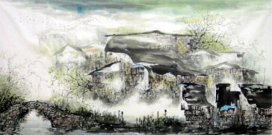 village - Chinese Painting