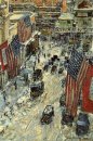 Bandiere On 57th Street Inverno 1918