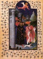 Het vertrek van Jean de France (1340-1416) Hertog van Berry