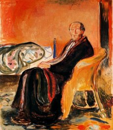 Self Portrait Depois de gripe espanhola 1919