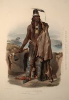Abdih- Hiddisch. A Minatarre Chief, plate 24 from Volume 1 of 'T