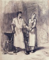 The Blacksmith och hans brud 1848