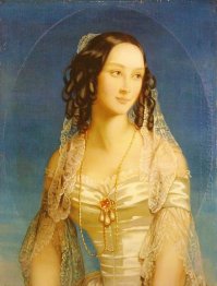 Porträtt av storhertiginnan Zinaida Yusupova
