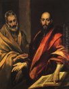 Apostlarna Petrus och Paulus 1592