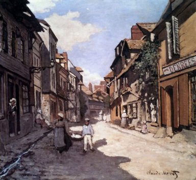 Straat Van De Bavolle Honfleur