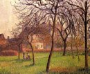 mother lucien s field at eragny 1898
