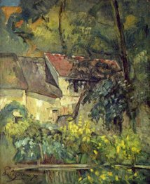 A casa de Père Lacroix Em Auvers 1873