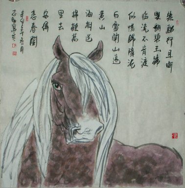 Horse - pintura chinesa