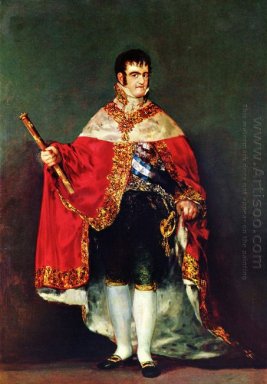 Portret van Ferdinand Vii 1814