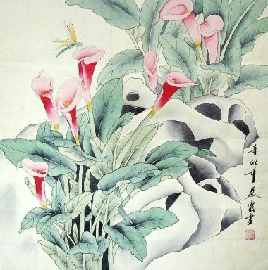 Flores - Pintura Chinesa