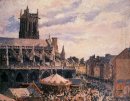 De beurs van de kerk van saint jacques dieppe 1901