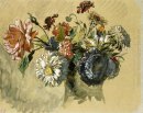 Bouquet de fleurs 1843