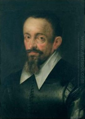 Portret van een man, mogelijk Johannes Kepler