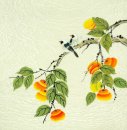 Oiseaux et fleurs - Peinture chinoise