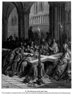 Ontdekking van het Ware Kruis 1877