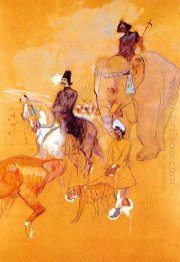 The Procession Of The Raja 1895