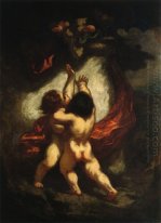 Deux Amours d'une draperie rouge