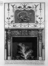 Fireplace In The Frieze Sacrificing Two Fauns Including Winged G