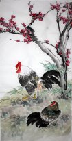Курица - китайской живописи