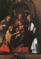 Den Mystic Marriage Of St Catherine 1515