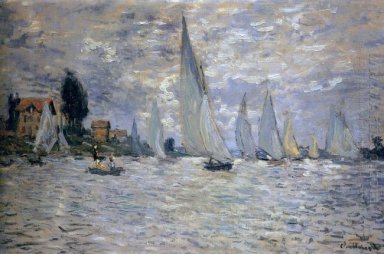 Perahu Regatta At Argenteuil