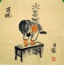 Beijingers Old, Akrobat - Lukisan Cina