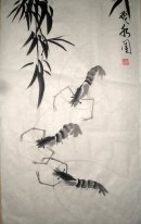 Креветки - китайской живописи