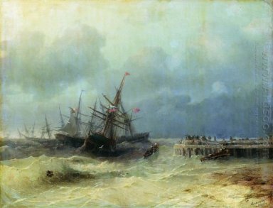 Auf der Flucht vor dem Sturm 1872