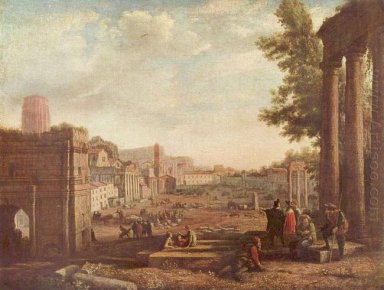 Le Campo Vaccino Rome 1636