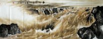 Sea - Pittura cinese