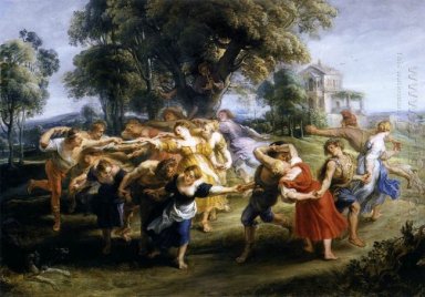 Dance of Italian Villagers c. 1636