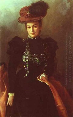 Retrato de uma mulher desconhecida 1886