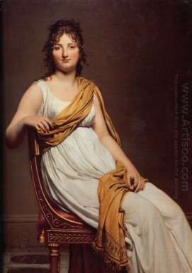 Retrato de señora Raymond De Verninac 1799