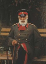 Retrato de Almirante entre Loginovich Heyden 1882