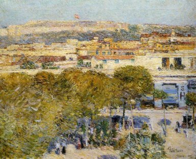 Zeigen Centrale Und Fort Cabanas 1895