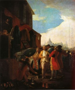 The Fair At Madrid 1779