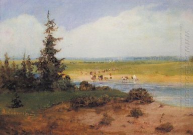 paysage d\'été 1850