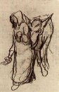 Donna con l'asino 1890