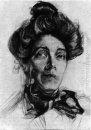 Artista S moglie Nadezhda Zabela 1905