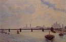 Чаринг-Кросс Лондон 1890 моста