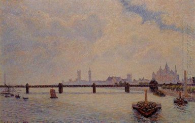 Charing londres ponte transversal 1890