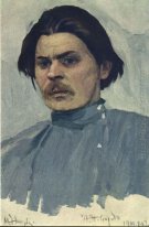 Retrato de Maxim Gorky 1901