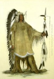 Mah-to-toh-pe (Quatro ursos, chefe de Mandan)