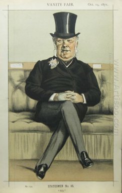 Karikatur von Henry William Eaton M P